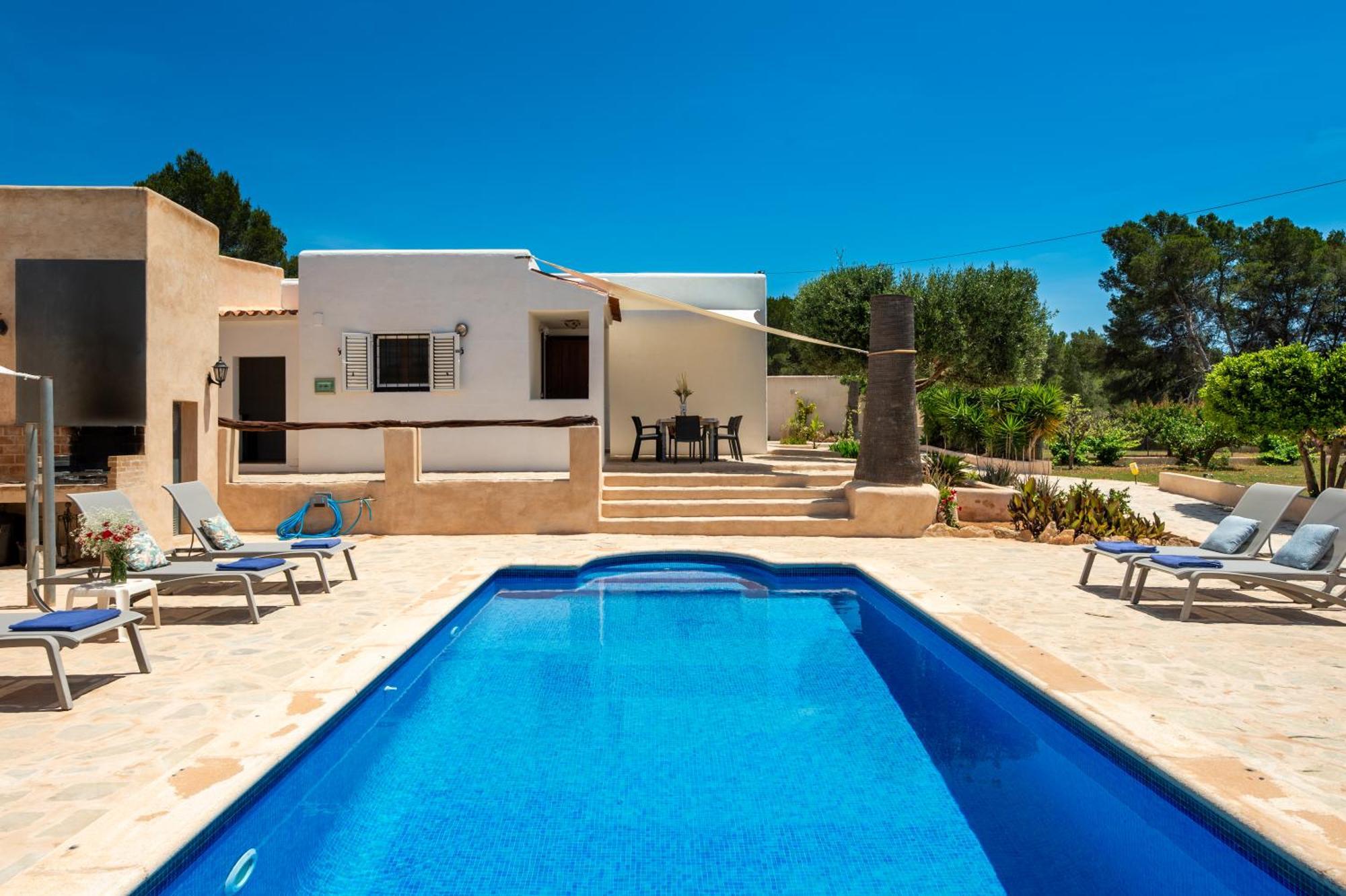 Villa Can Carreras Sant Llorenc de Balafia Екстериор снимка