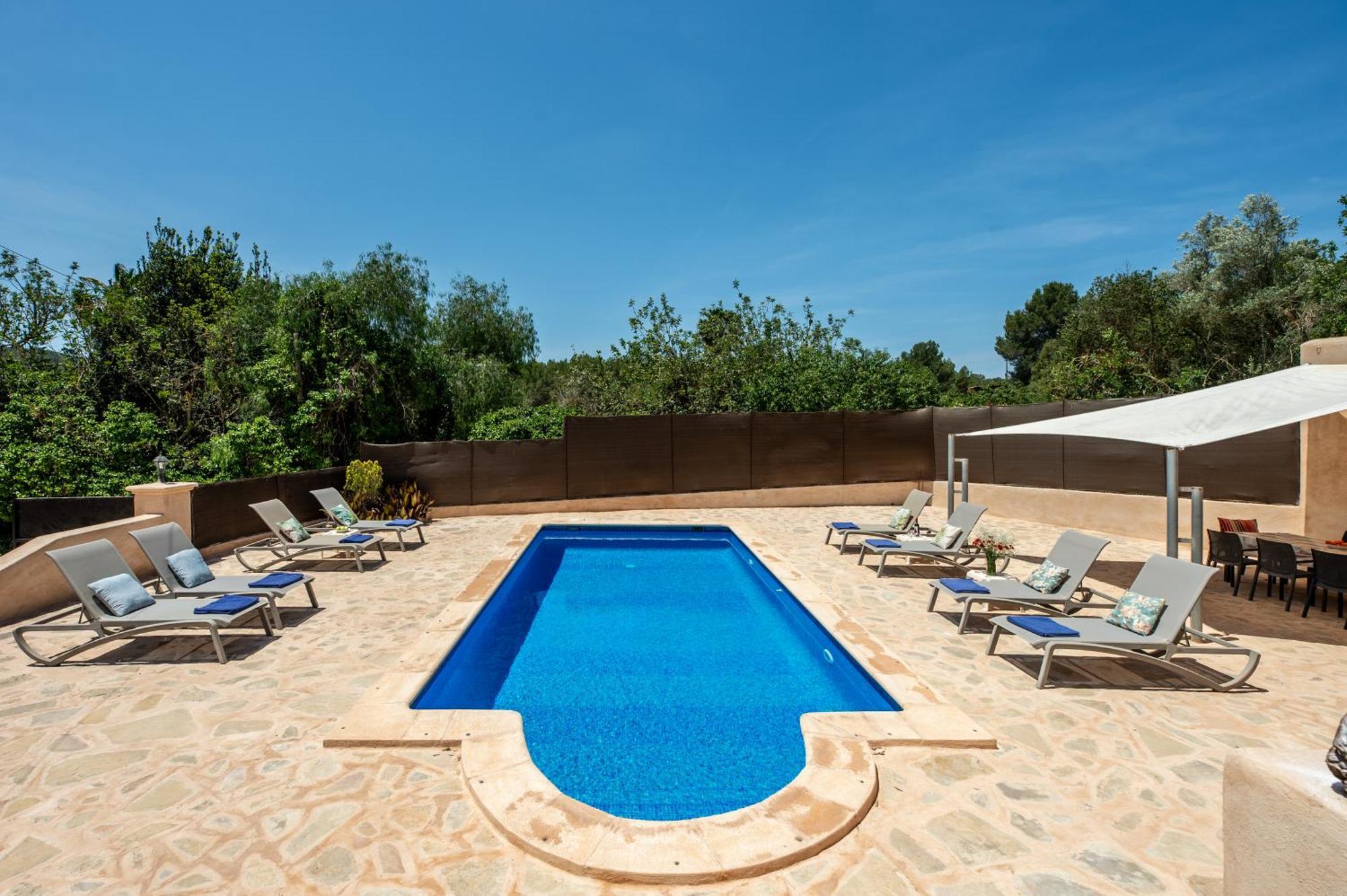 Villa Can Carreras Sant Llorenc de Balafia Екстериор снимка