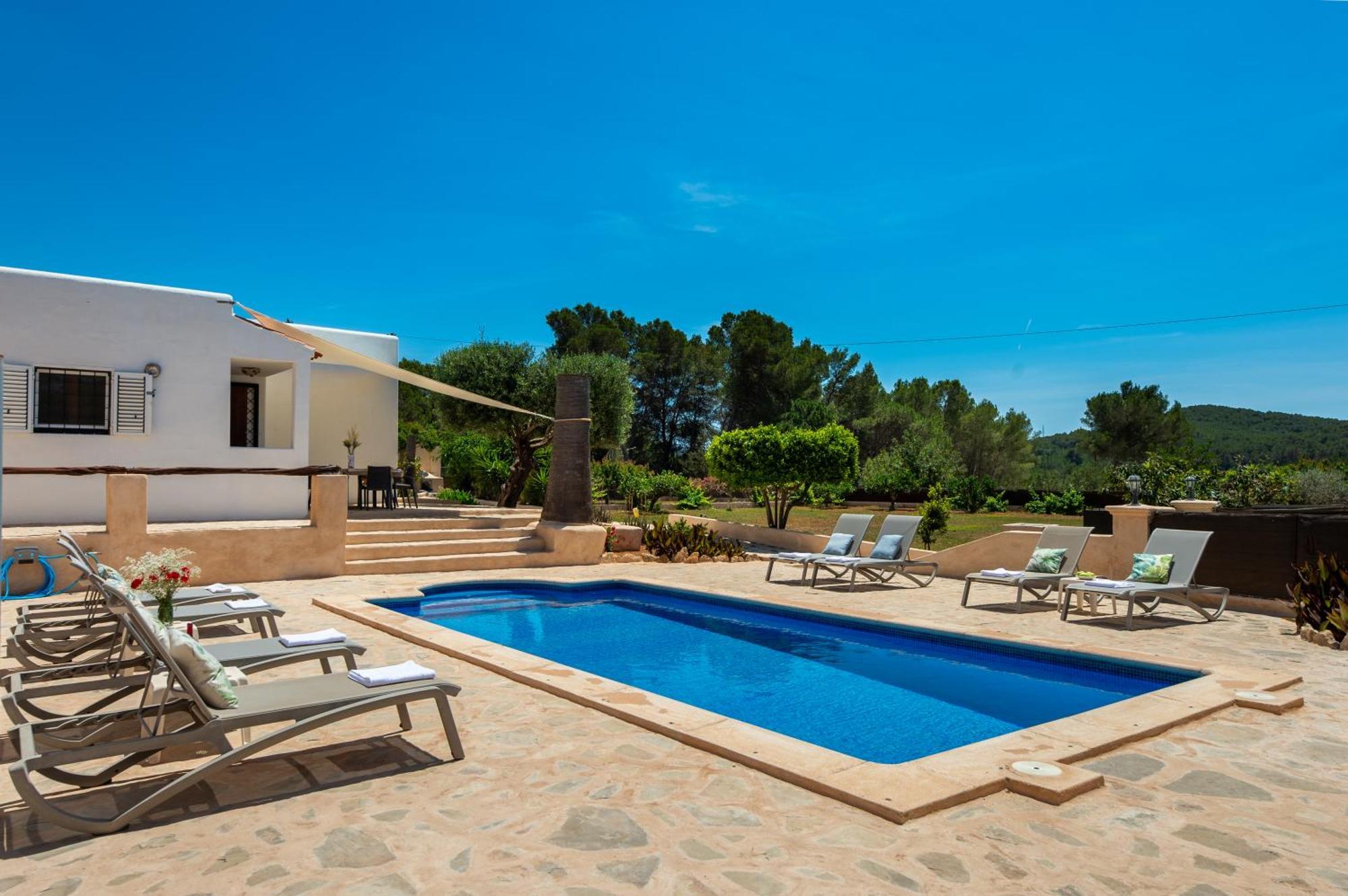 Villa Can Carreras Sant Llorenc de Balafia Екстериор снимка